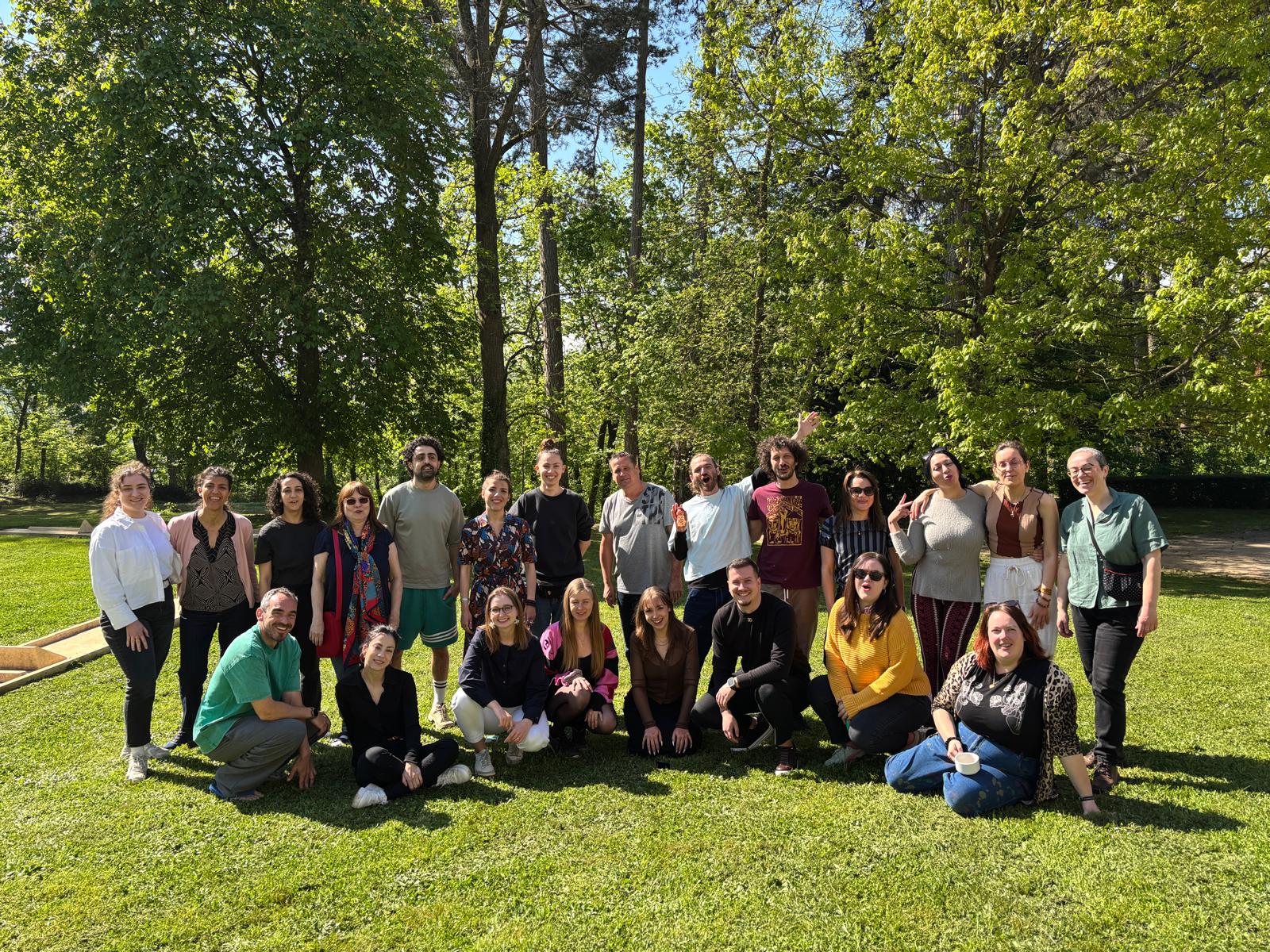 Group picture of the participants to the training course