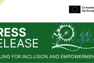 Image displaying the CYCLE-IN logo and the text PRESS RELEASE
