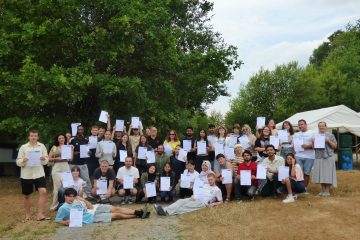 Group photo with youthpasses